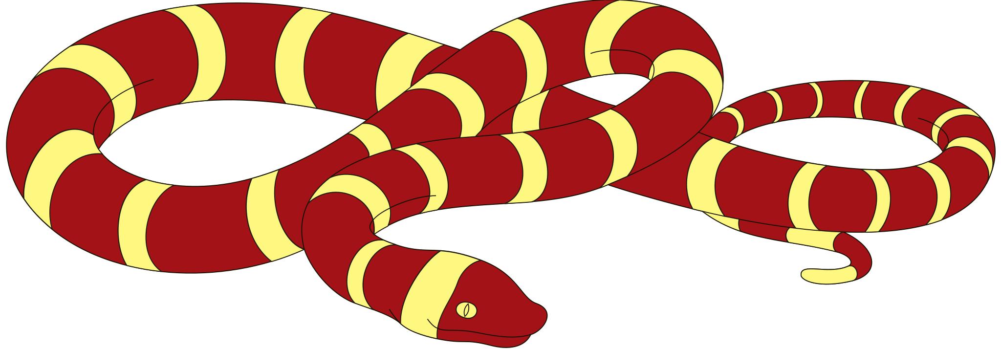 Змея рисунок для детей