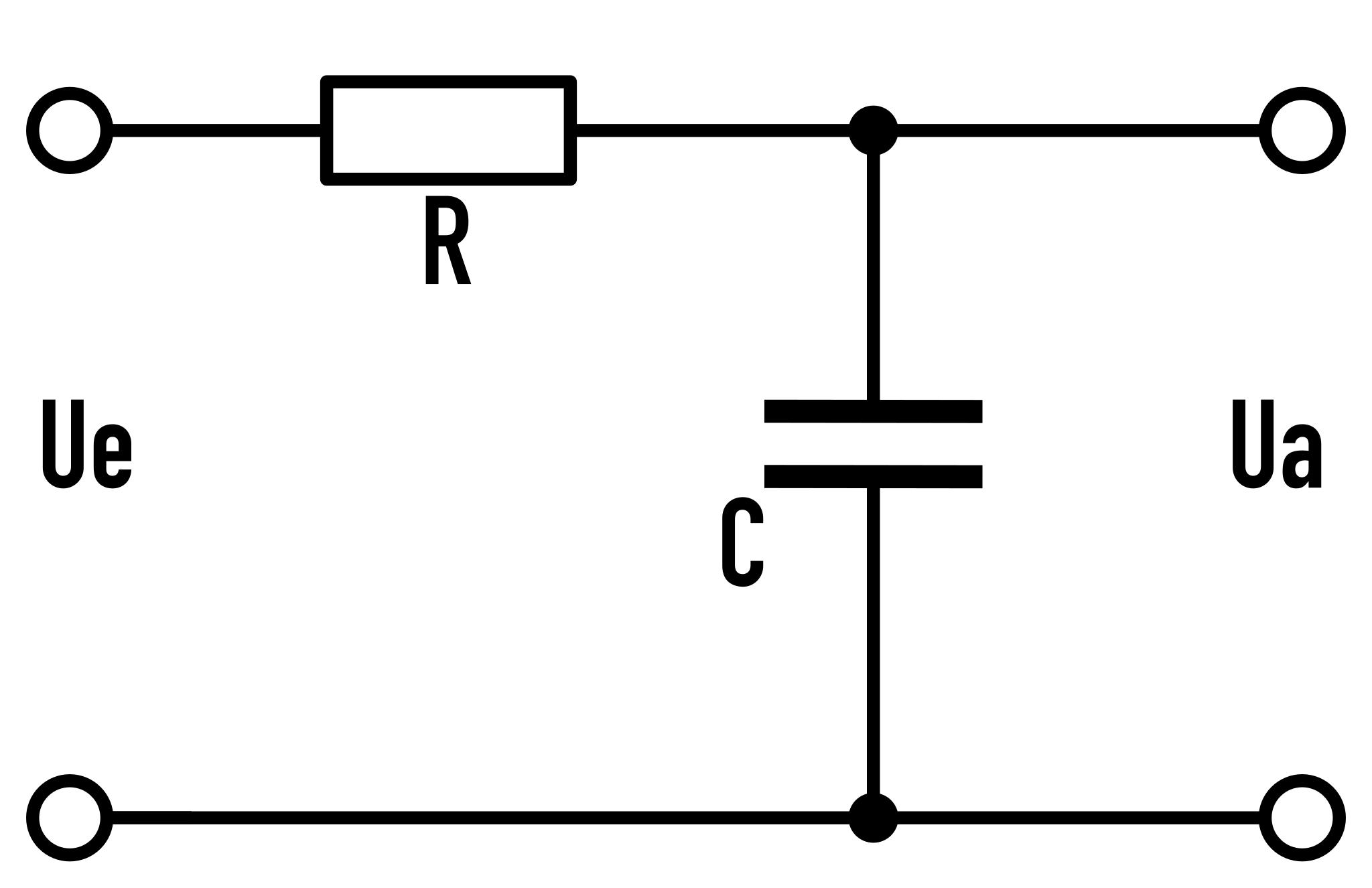 Схема включения RC цепей