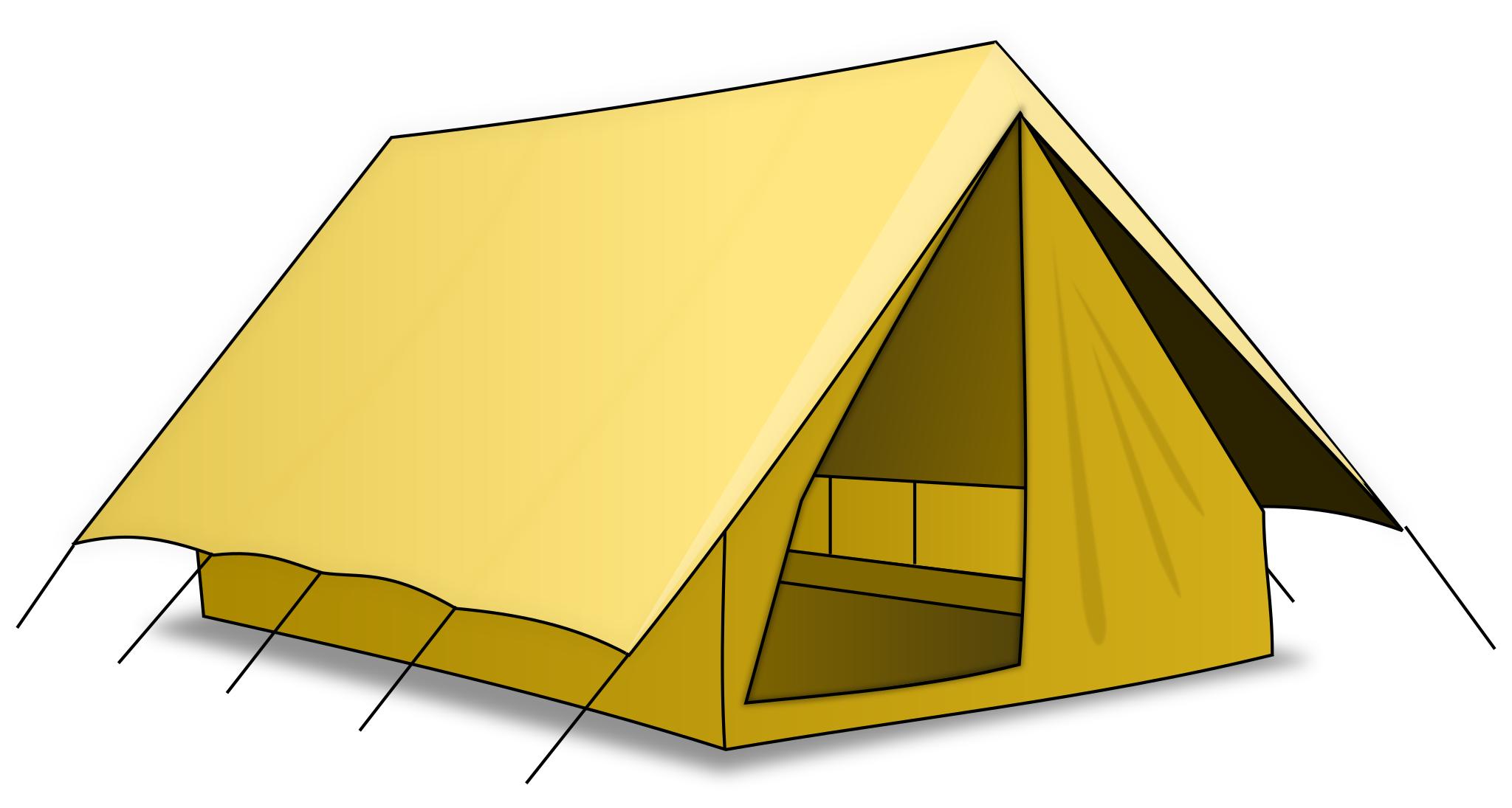 Палатка на прозрачном фоне