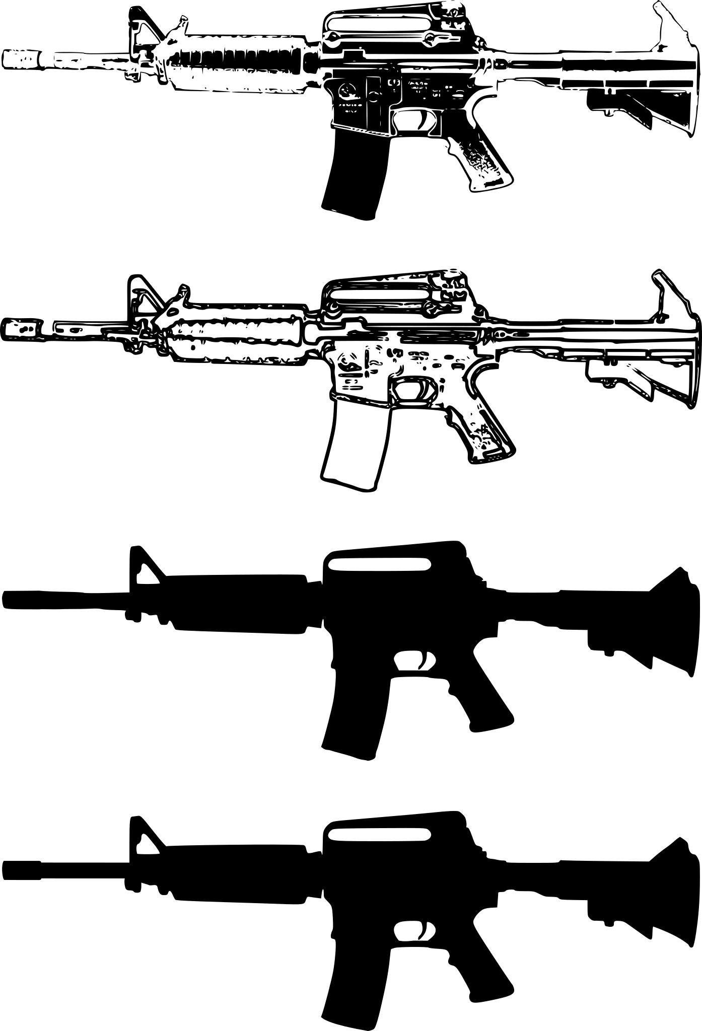 Штурмовая винтовка м16 чертежи