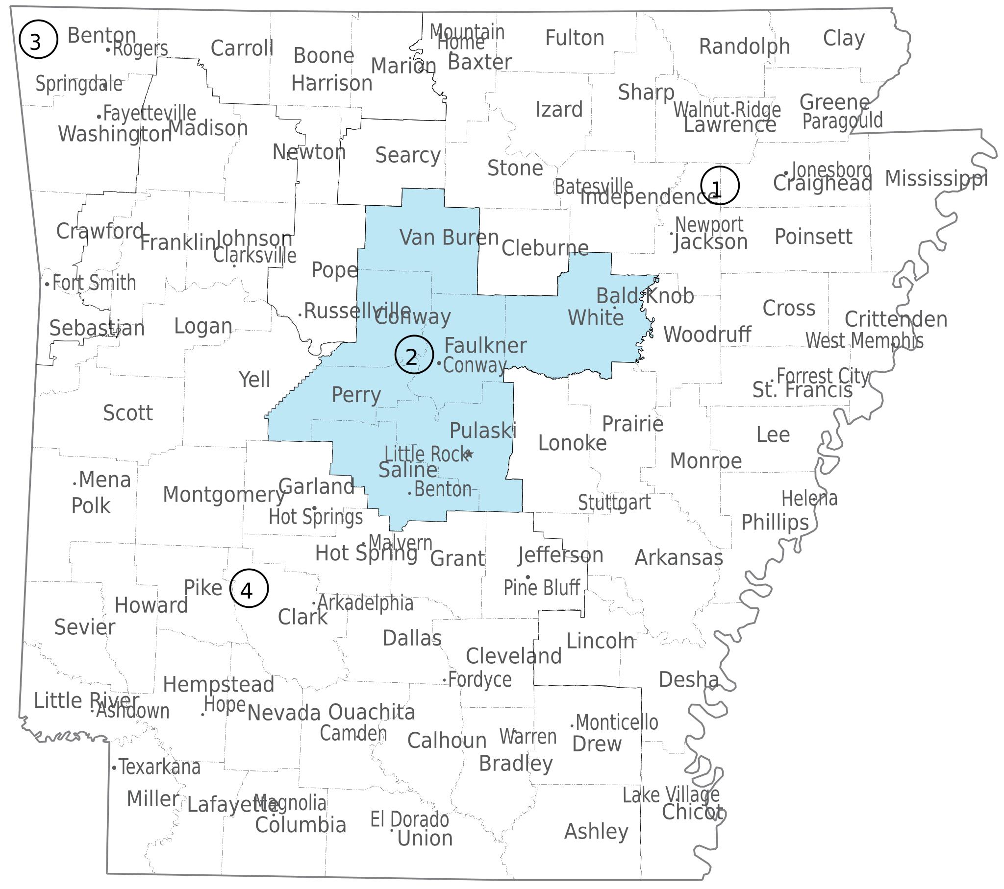 Free Images Arkansas Second Congressional District