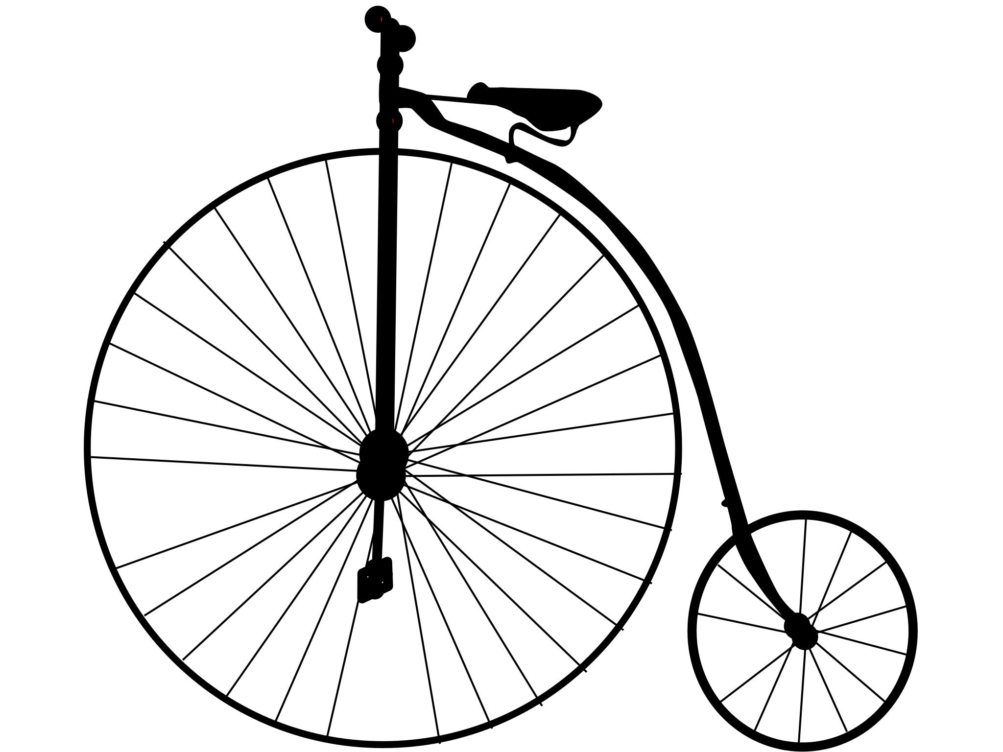 Пенни фартинг велосипед