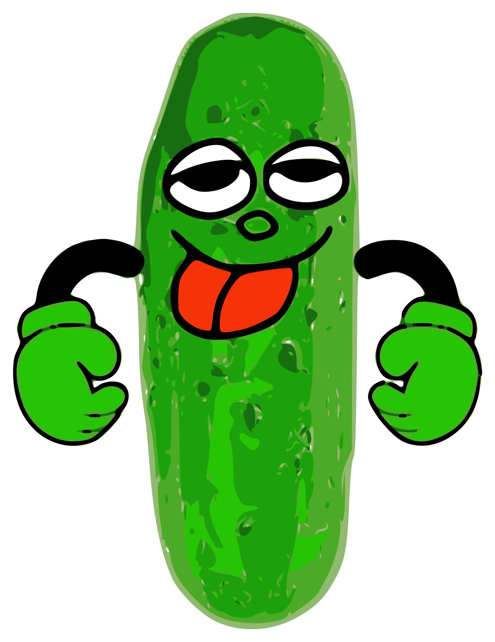 Free Images - silly pickle svg.