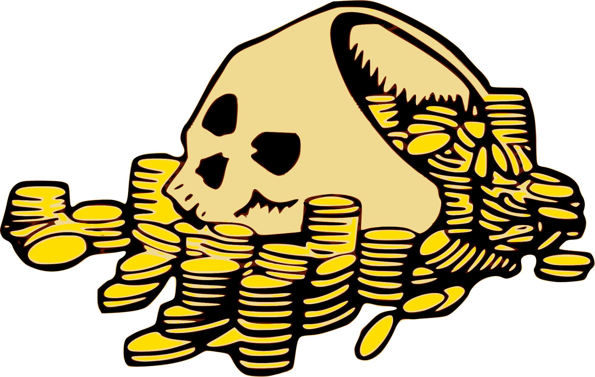 Пиратское золото монеты