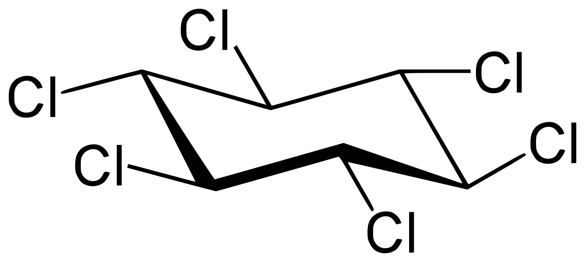 Free Images - Beta Hexachlorocyclohexane Svg