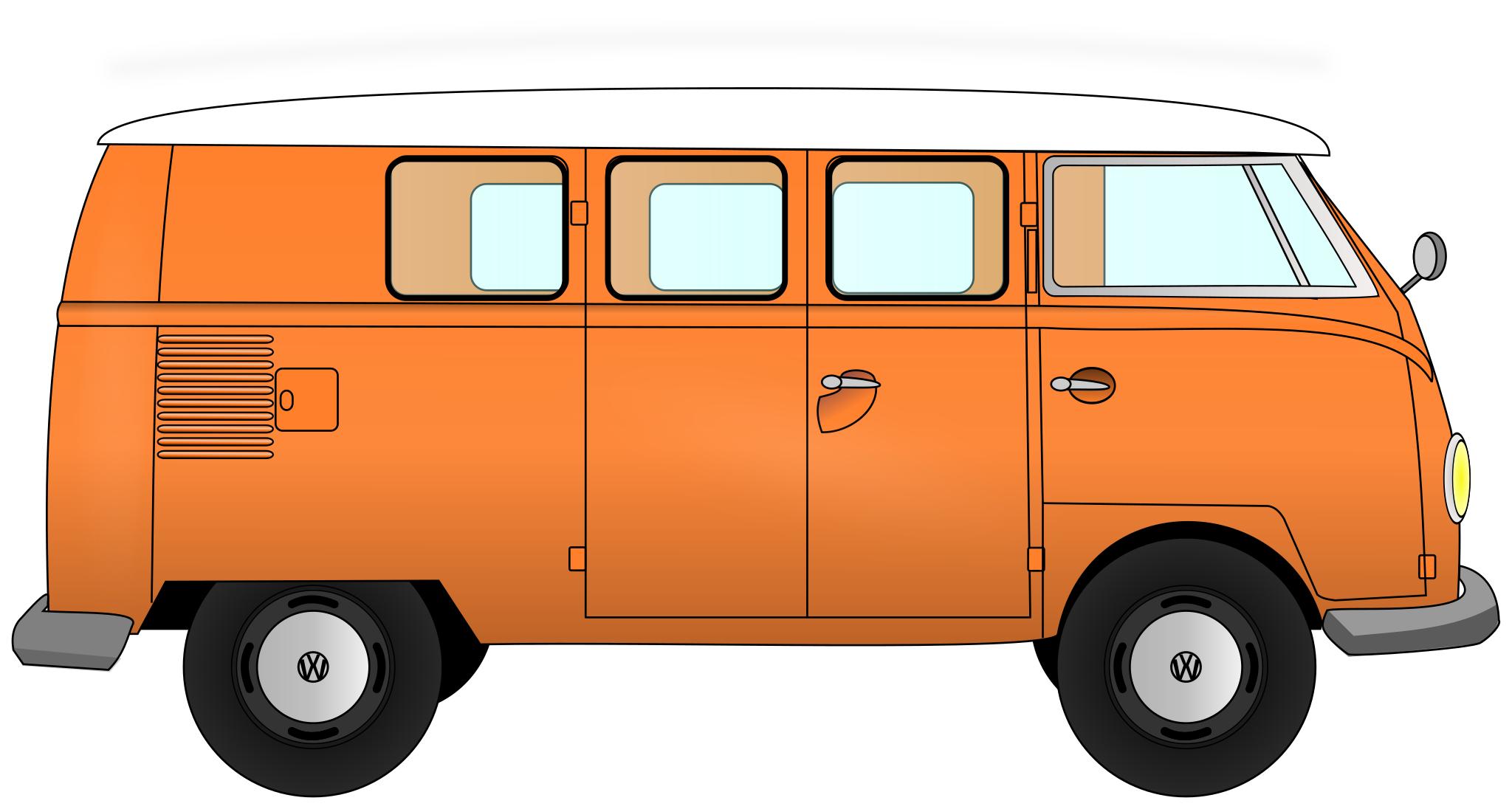 Фургон Volkswagen Bus vector