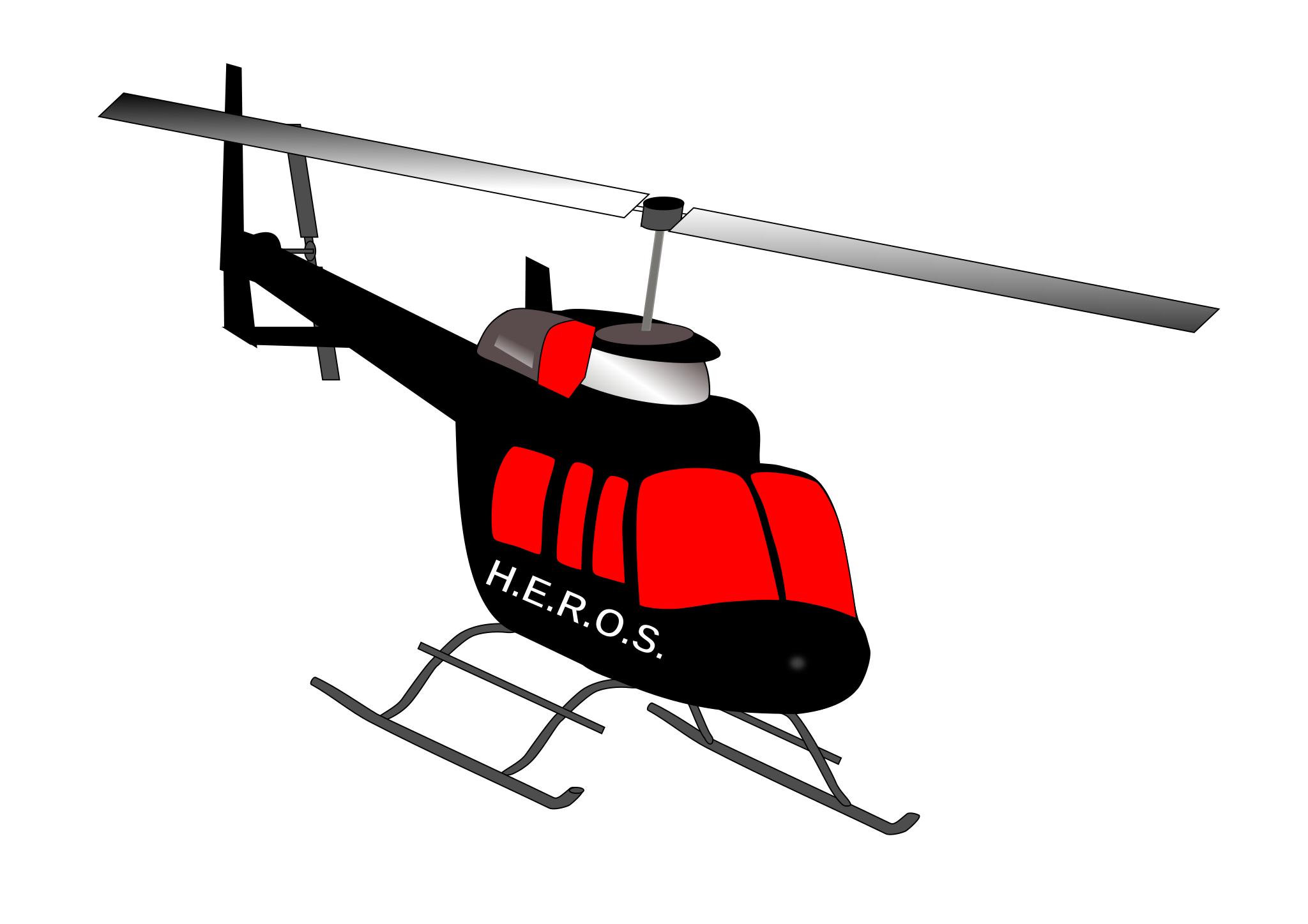Вертолет для детей на прозрачном фоне