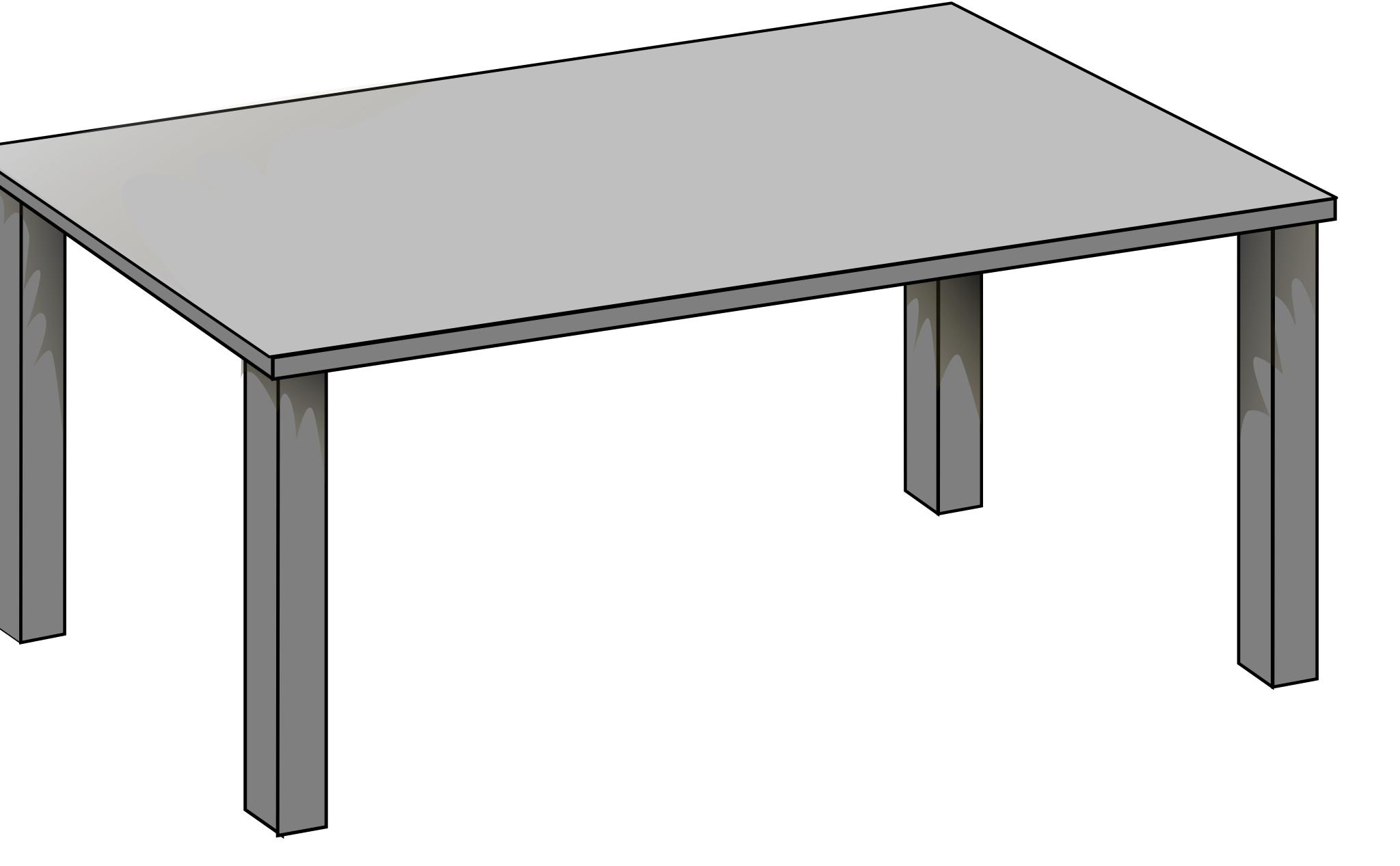 Длинный прямоугольный стол