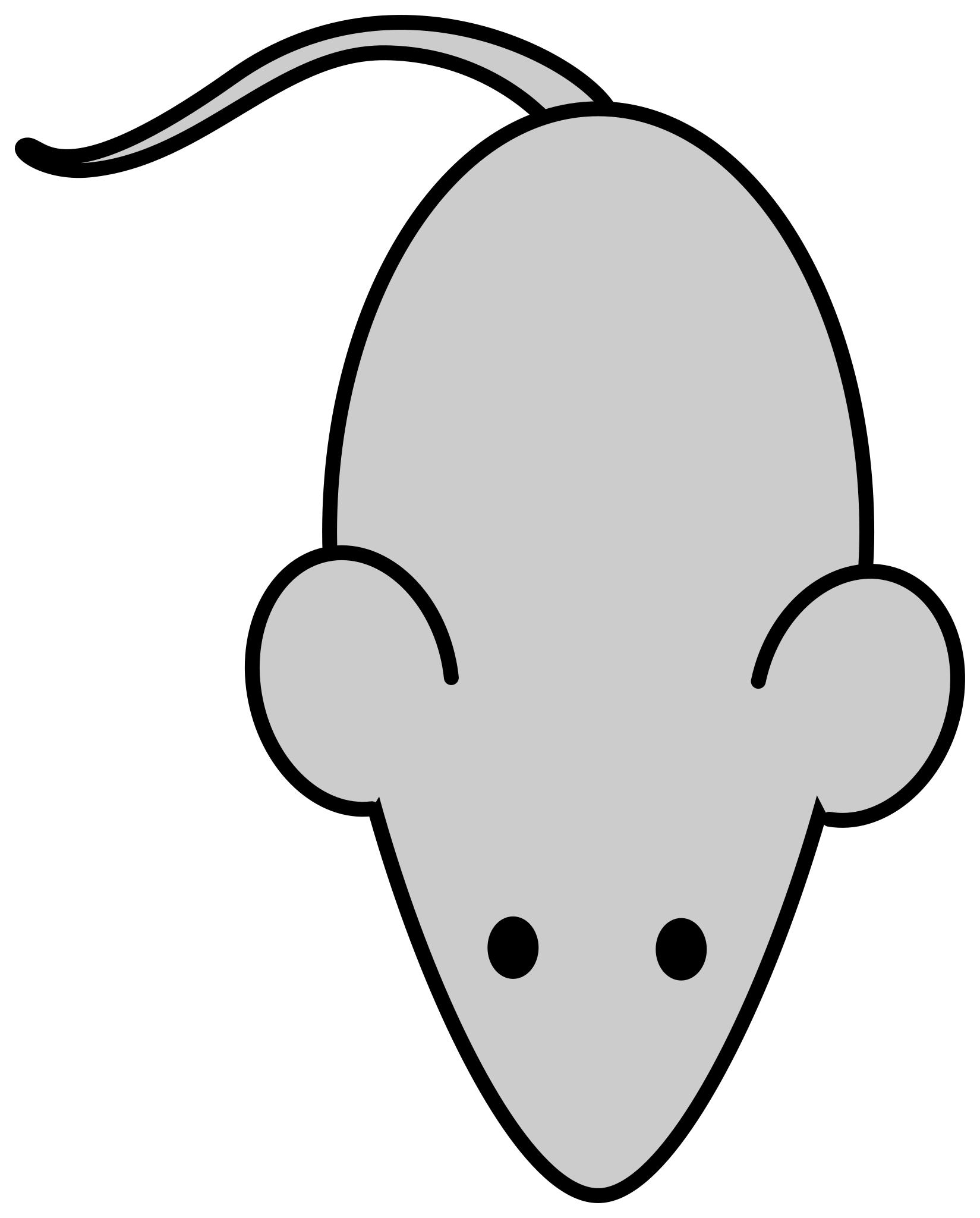 Голова мышки рисунок