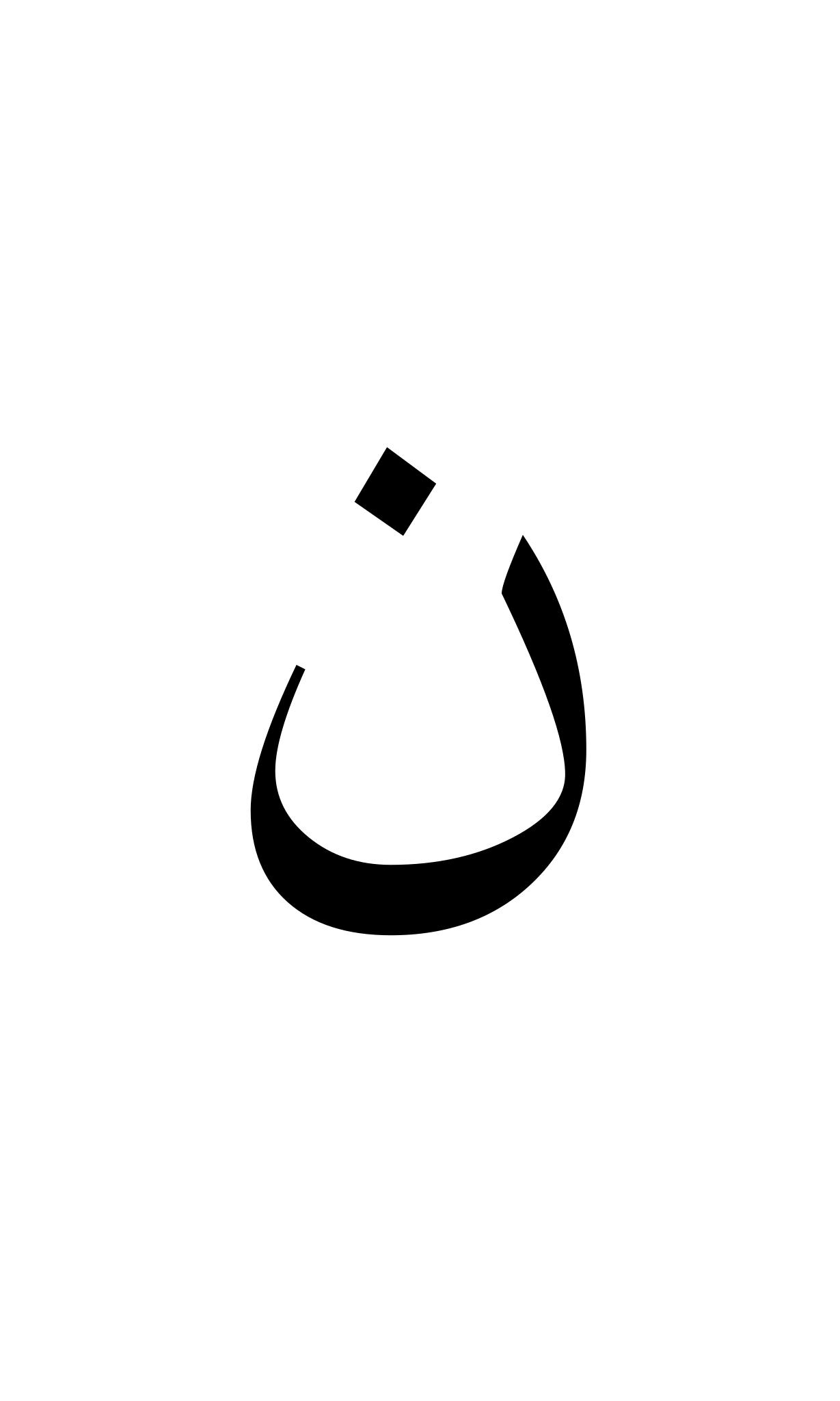 Арабский алфавит Алиф