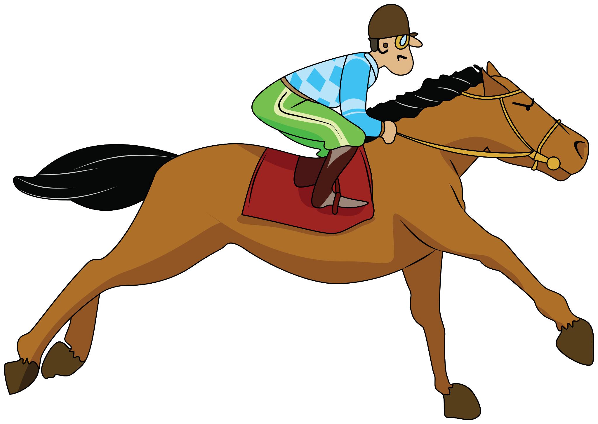 Всадник на лошади для детей