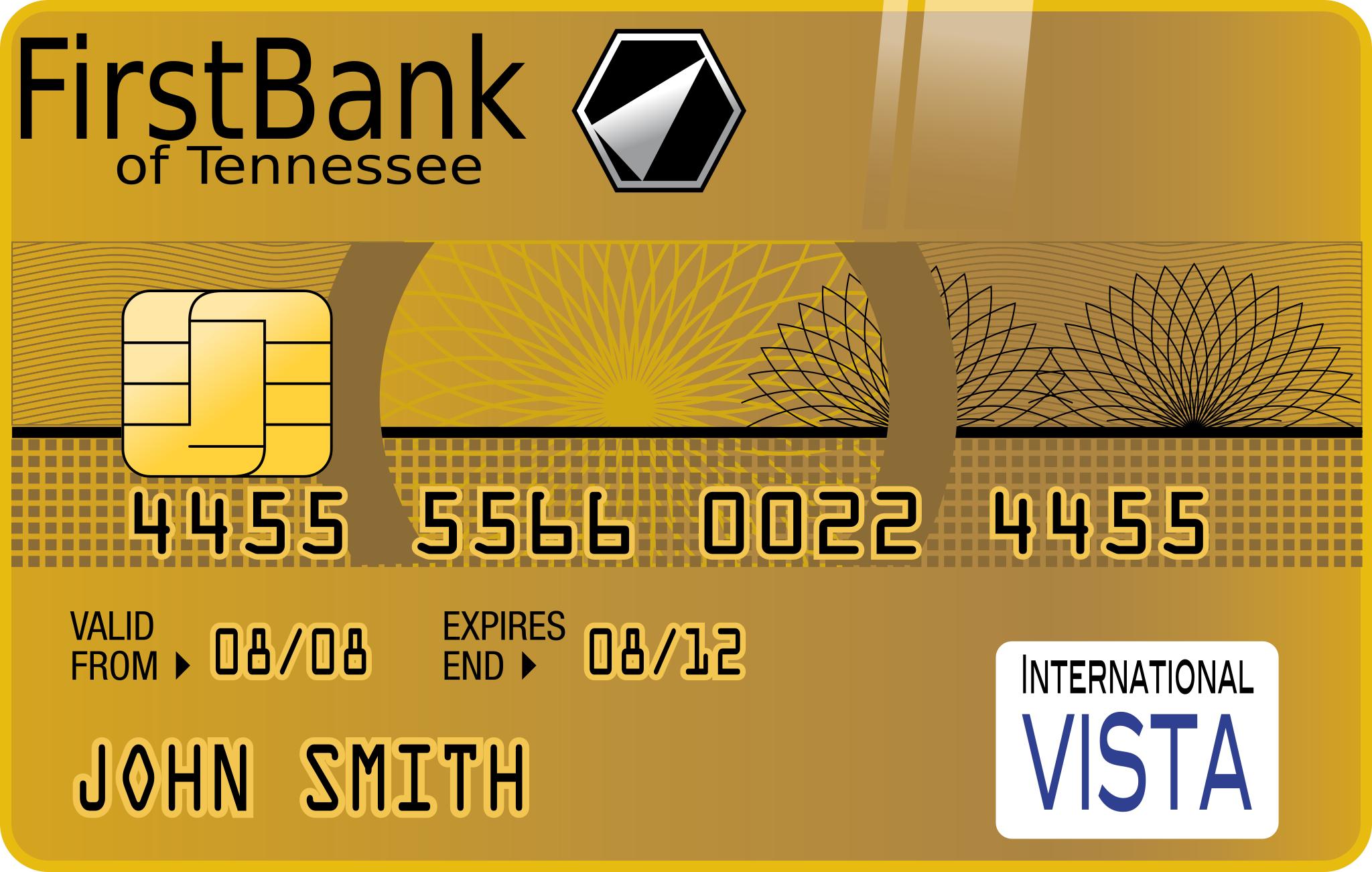 Желтая карточка банковская