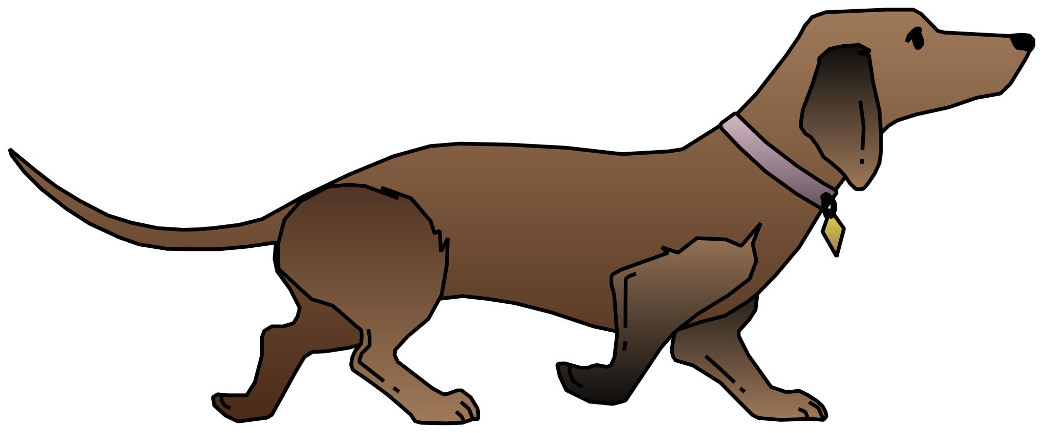 Анимации гончая собака на прозрачном фоне