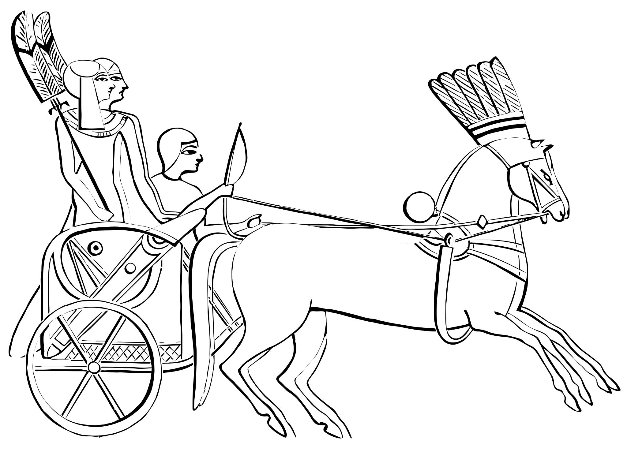 Боевые колесницы Египта