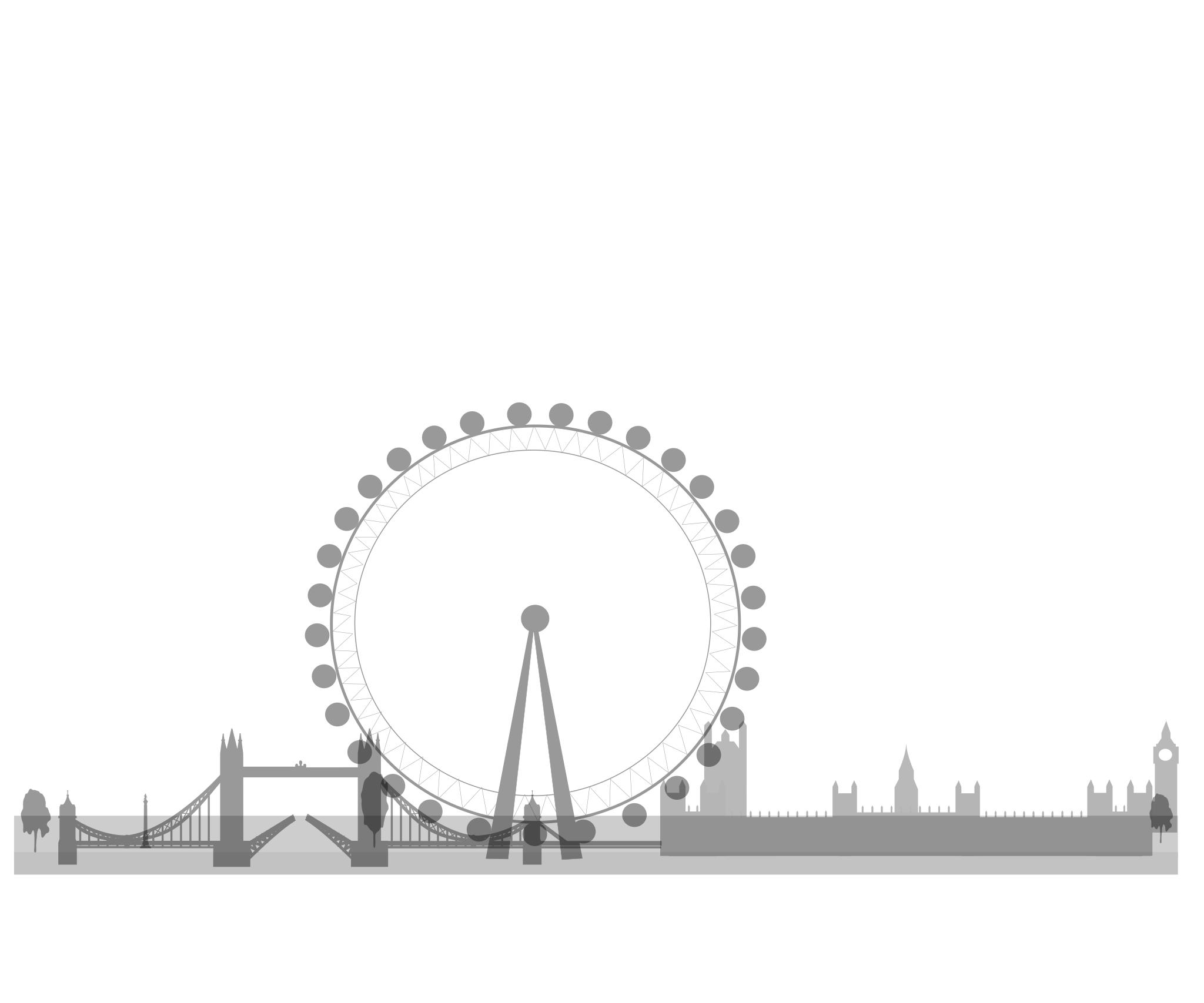 London eye рисунок