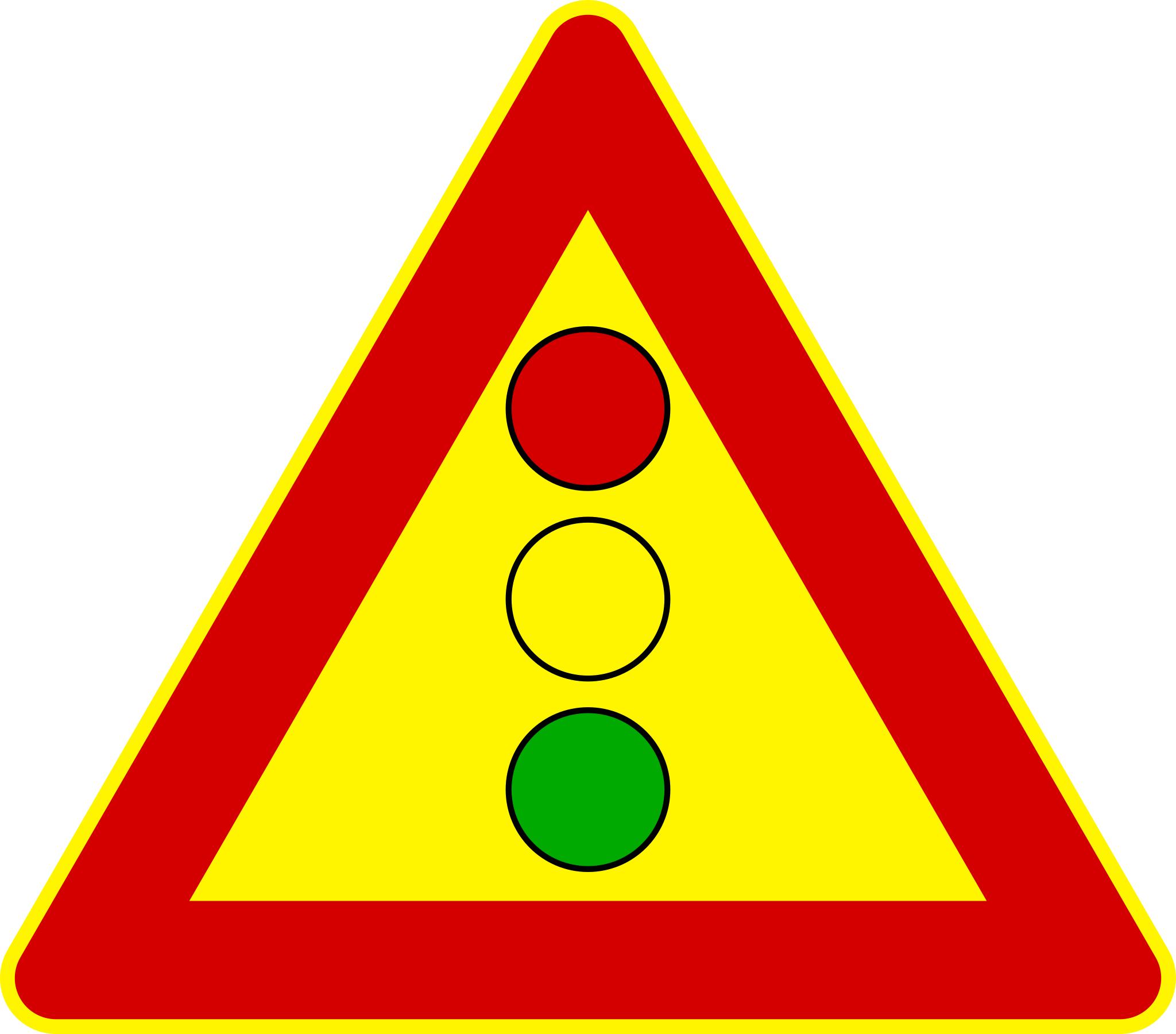 Треугольные дорожные знаки