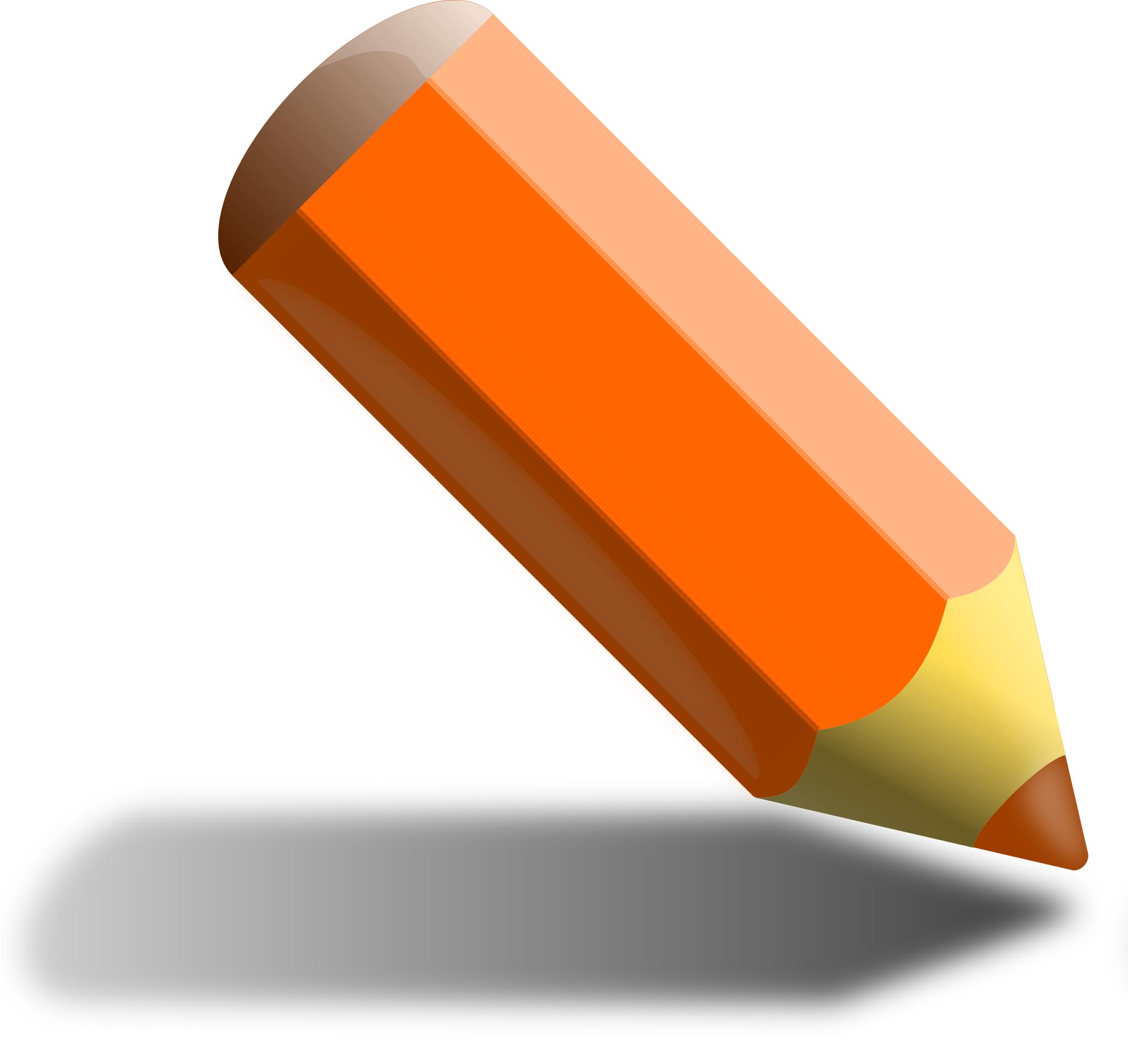 Оранжевый карандаш