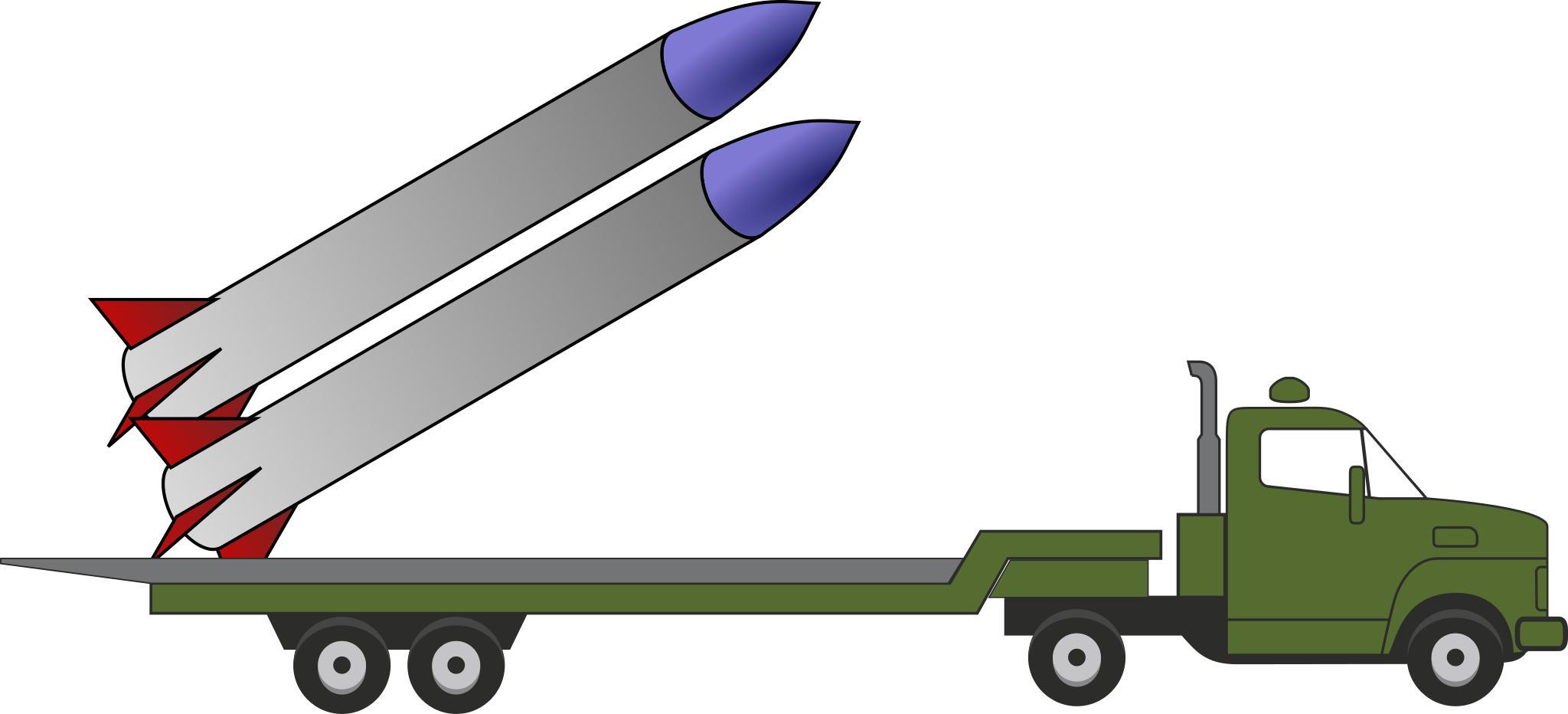 Ракеты на грузовых машинах