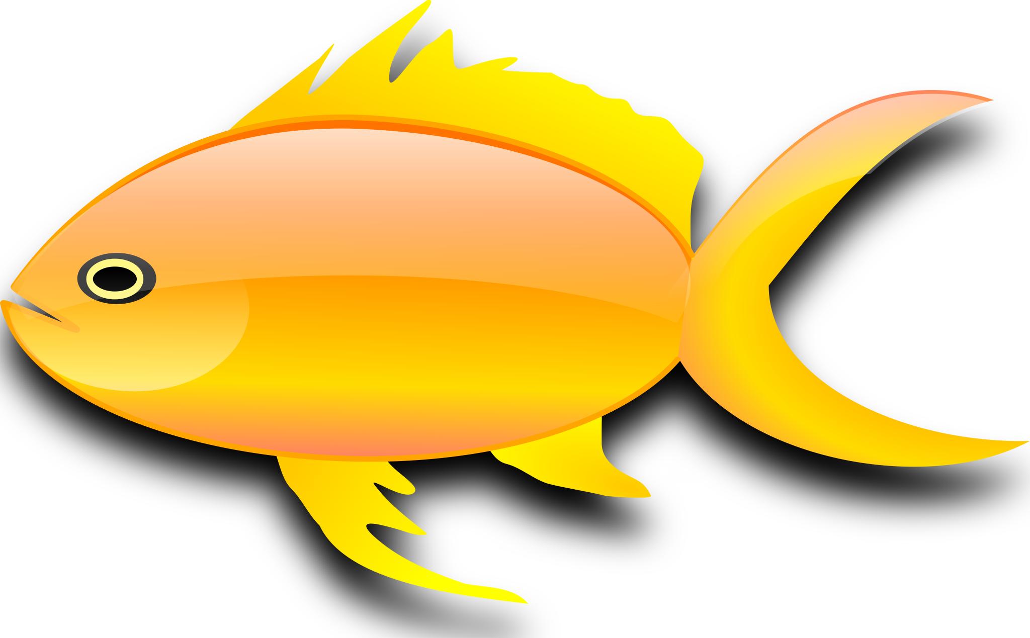 Рыбка нарисованная на прозрачном фоне