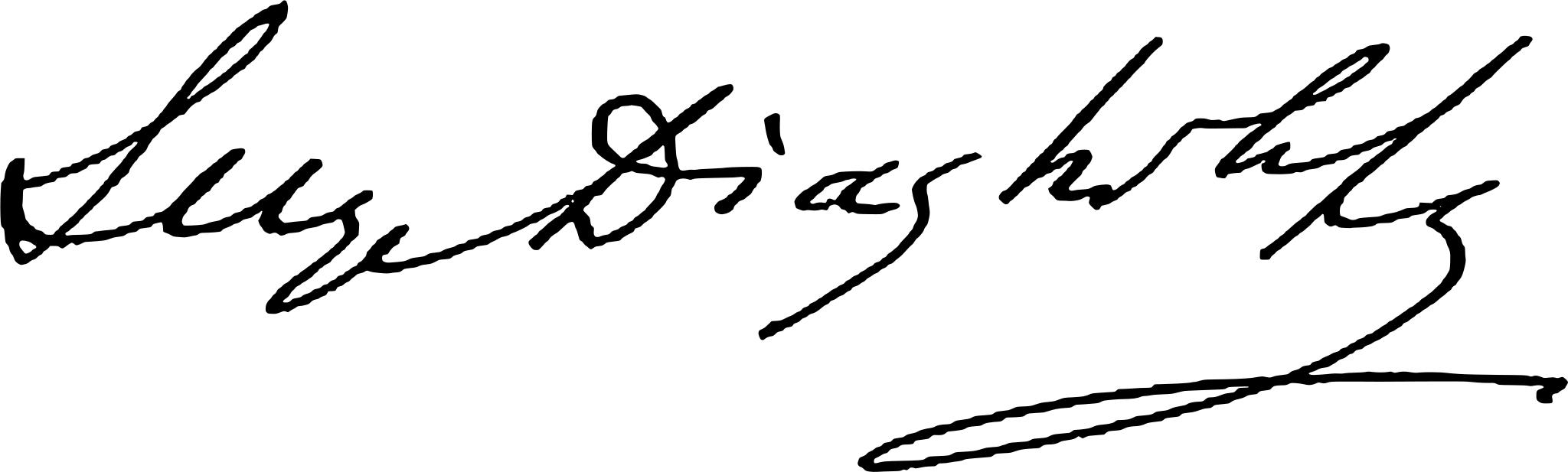 Дягилев автограф