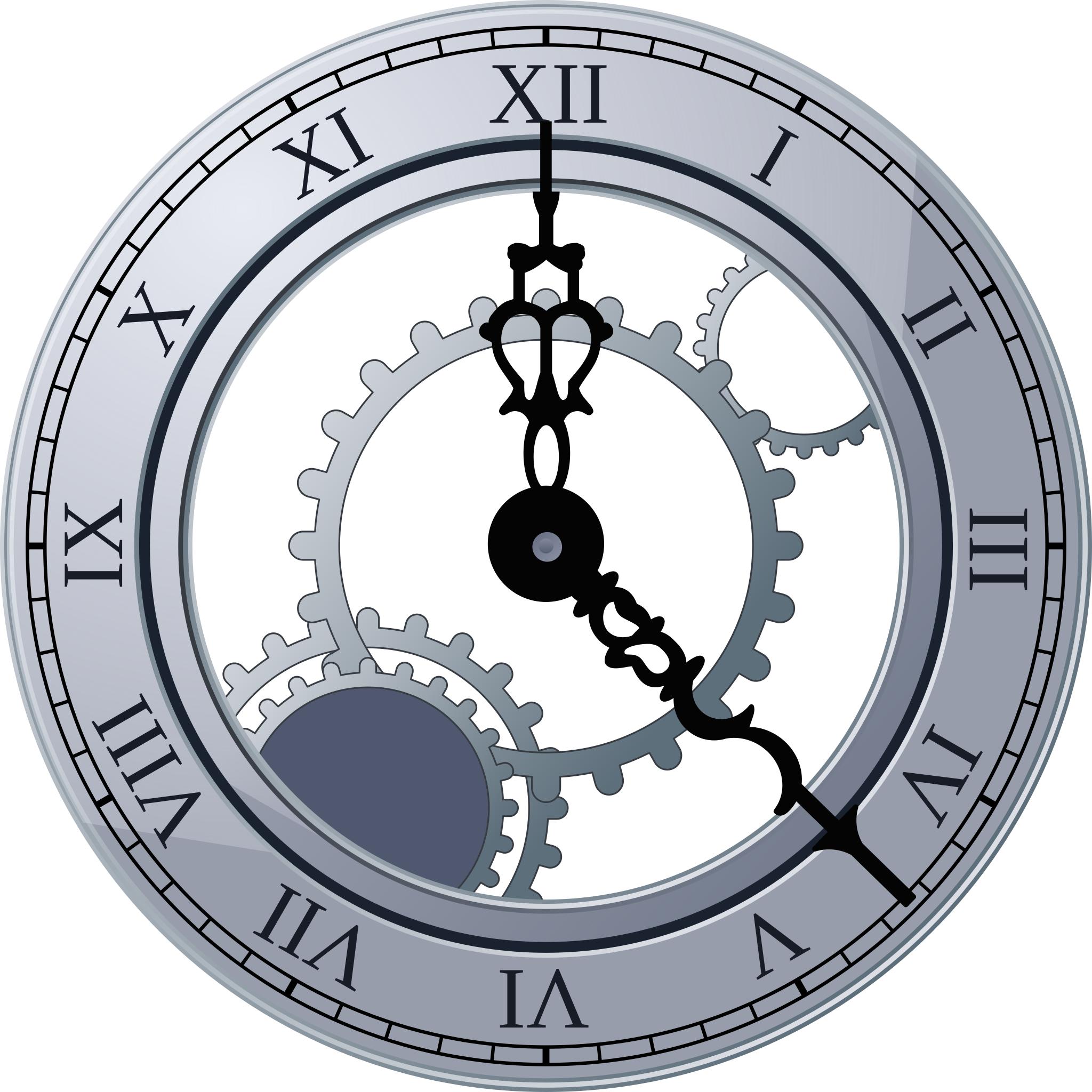 Векторное изображение часов