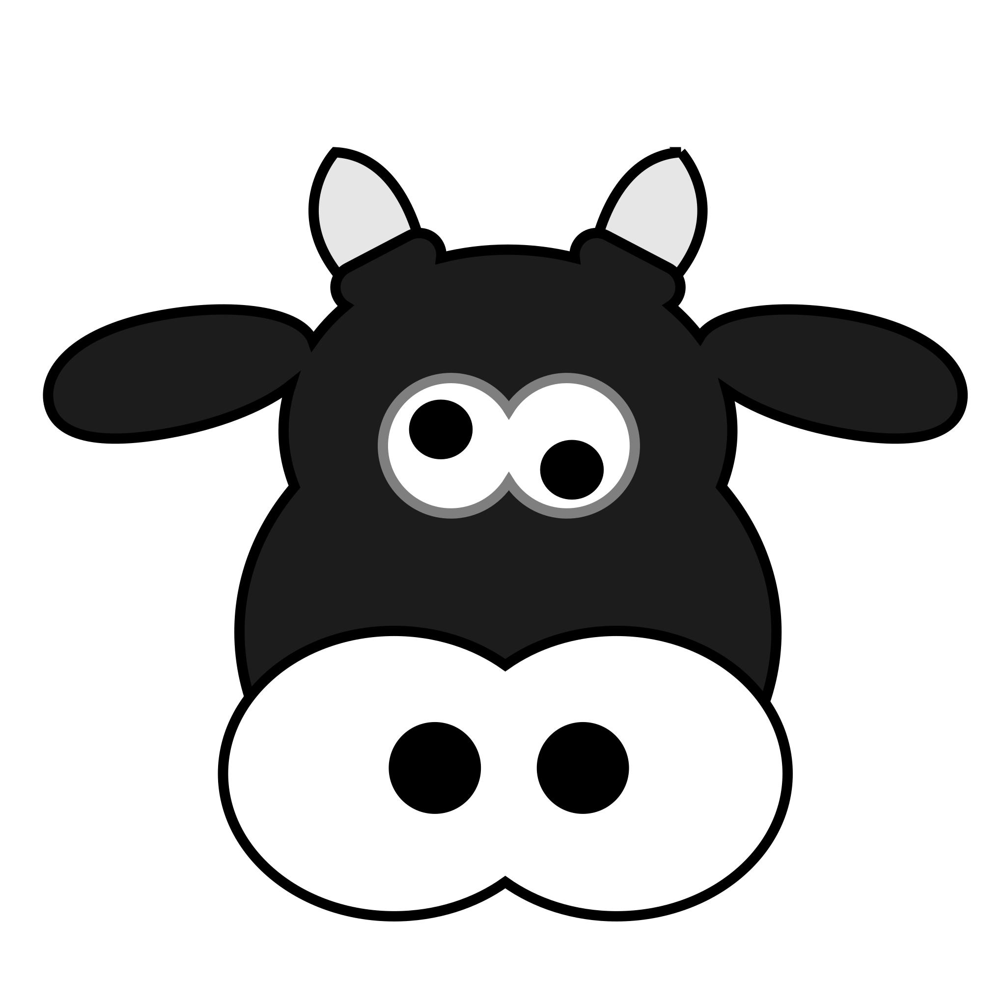 Мордочка коровы