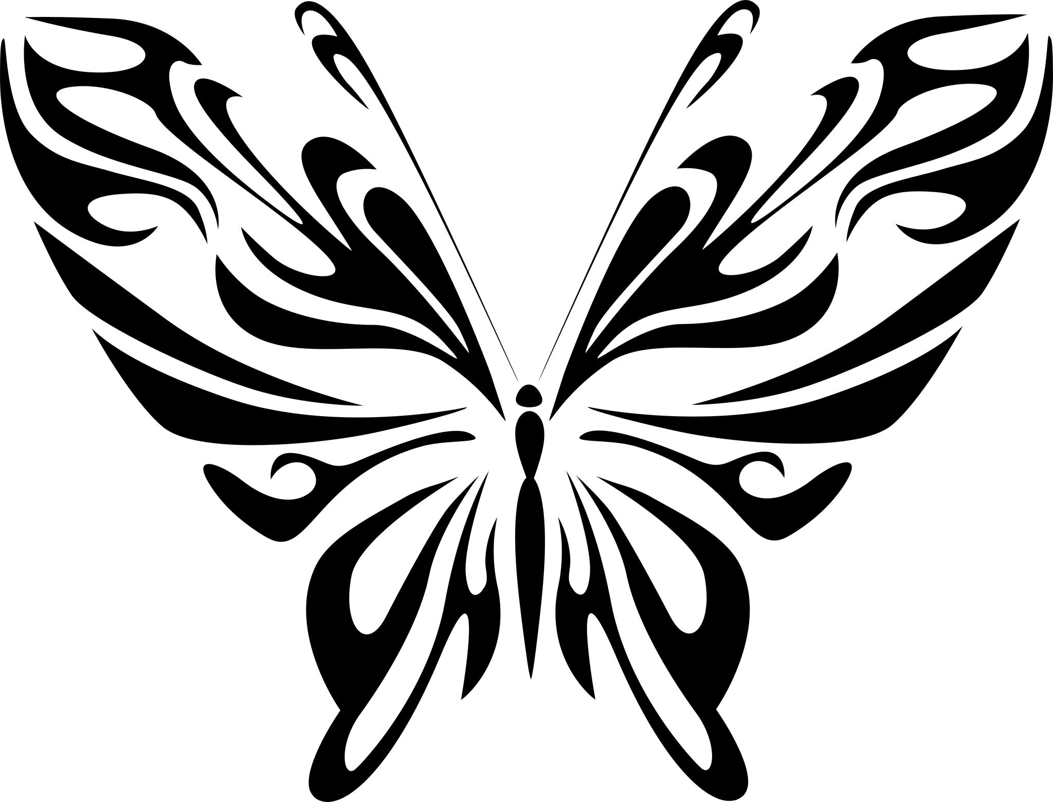 Векторная Графика бабочка