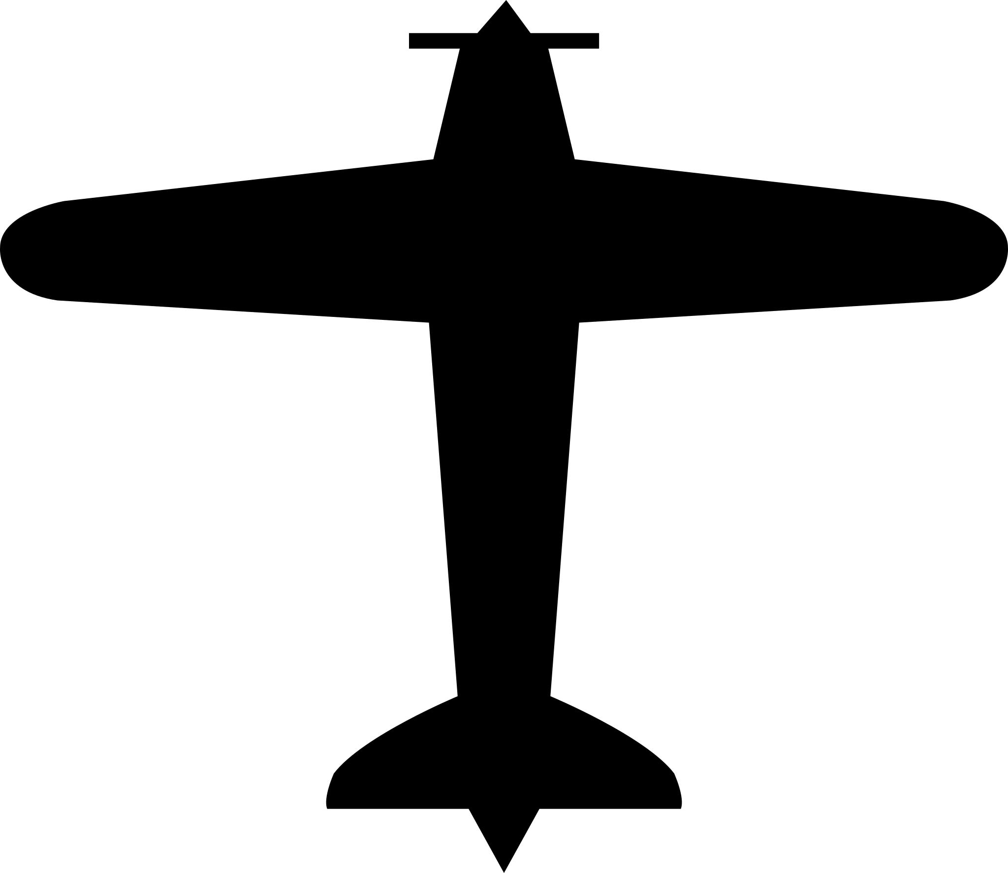 Самолет векторный рисунок