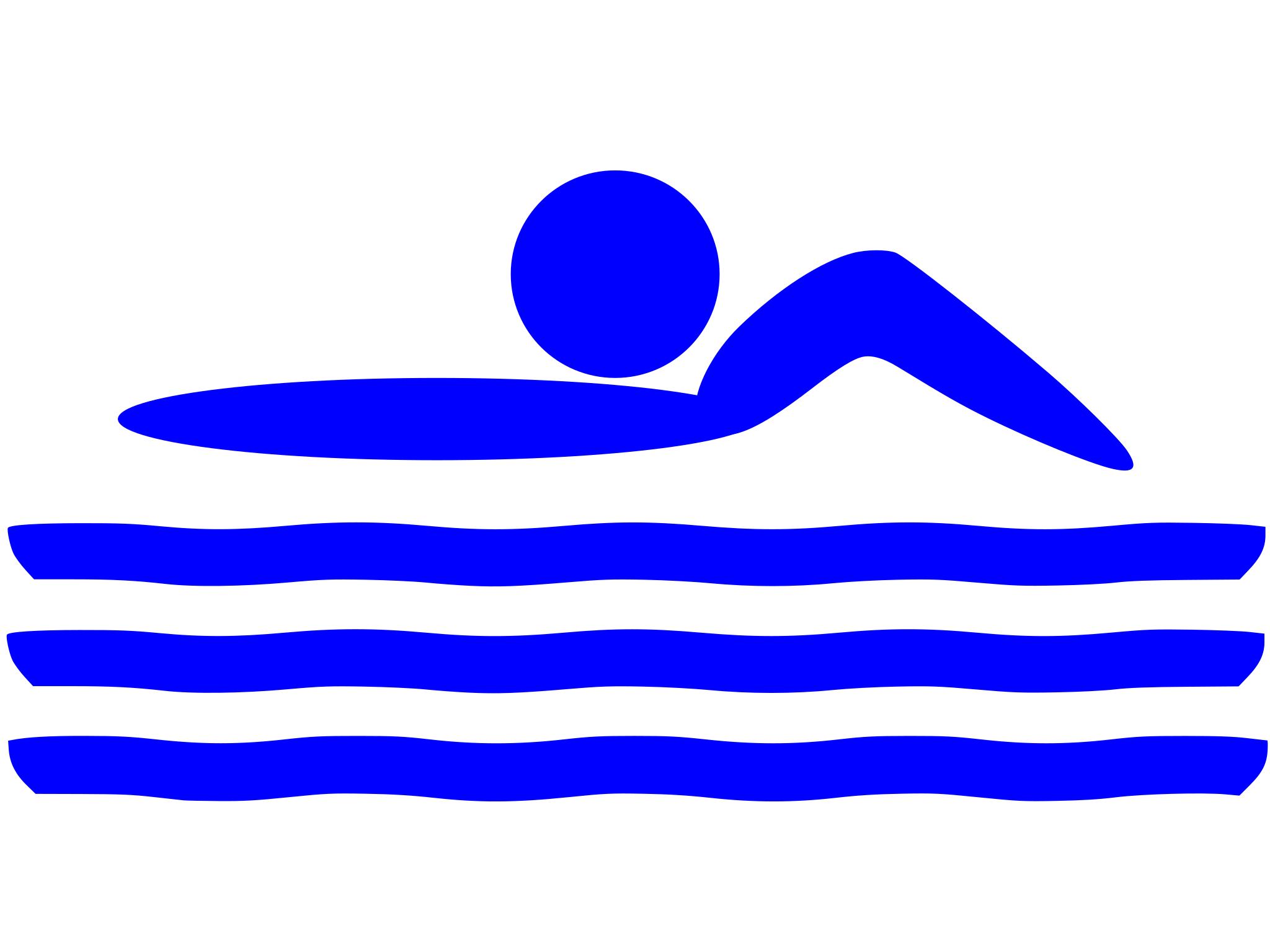 Логотип плавательного бассейна