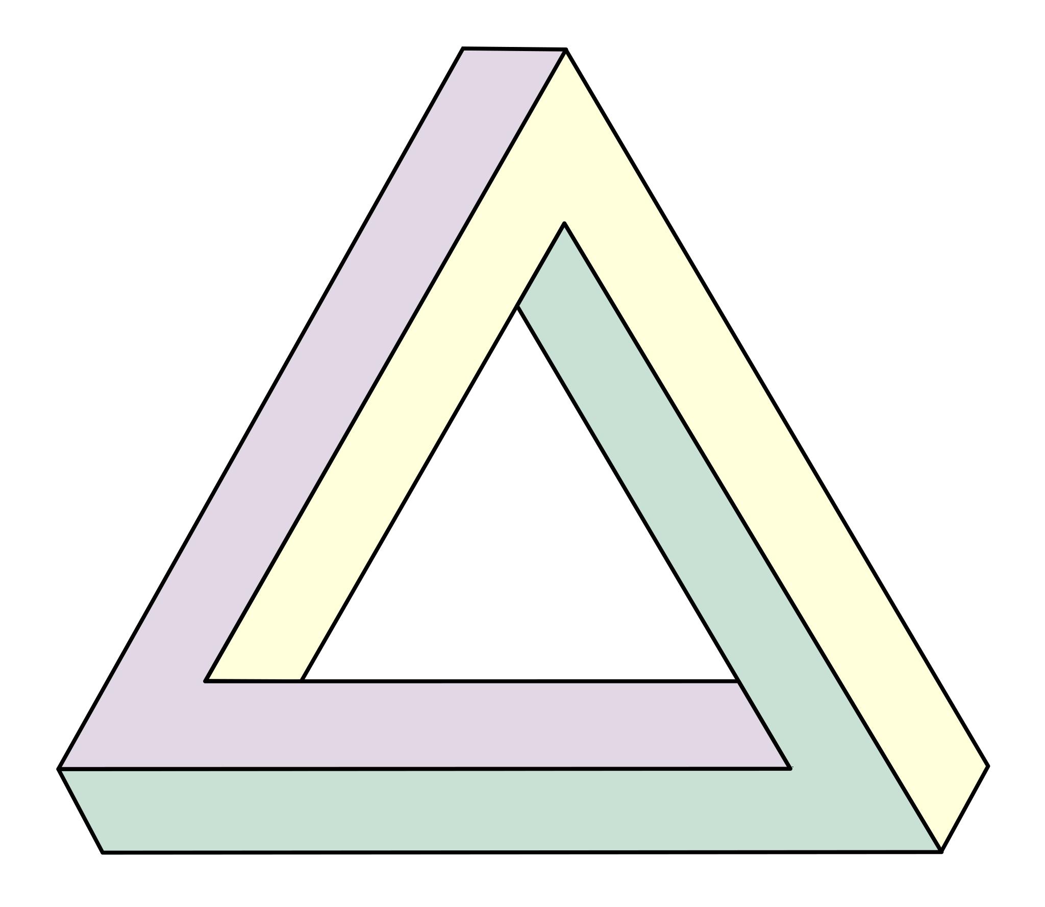 Невозможный треугольник Пенроуза