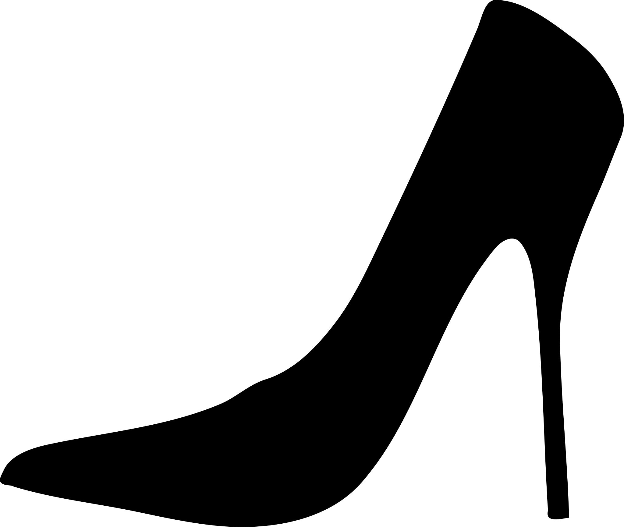 Силуэт женской обуви