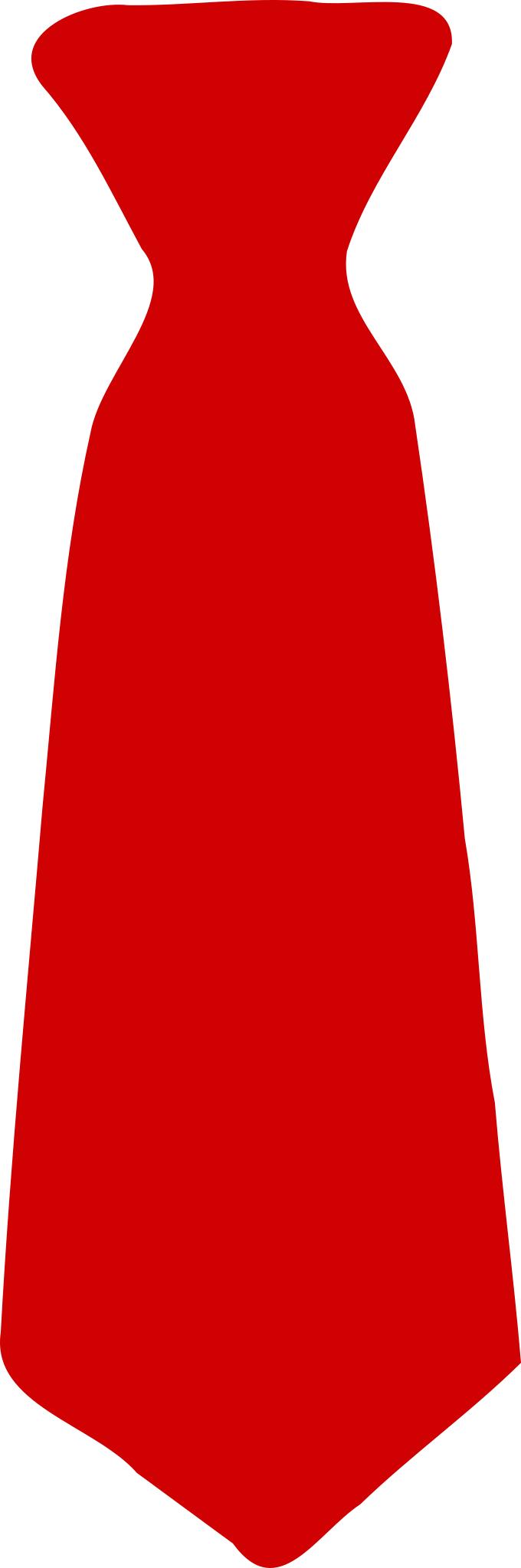 Красный галстук шаблон