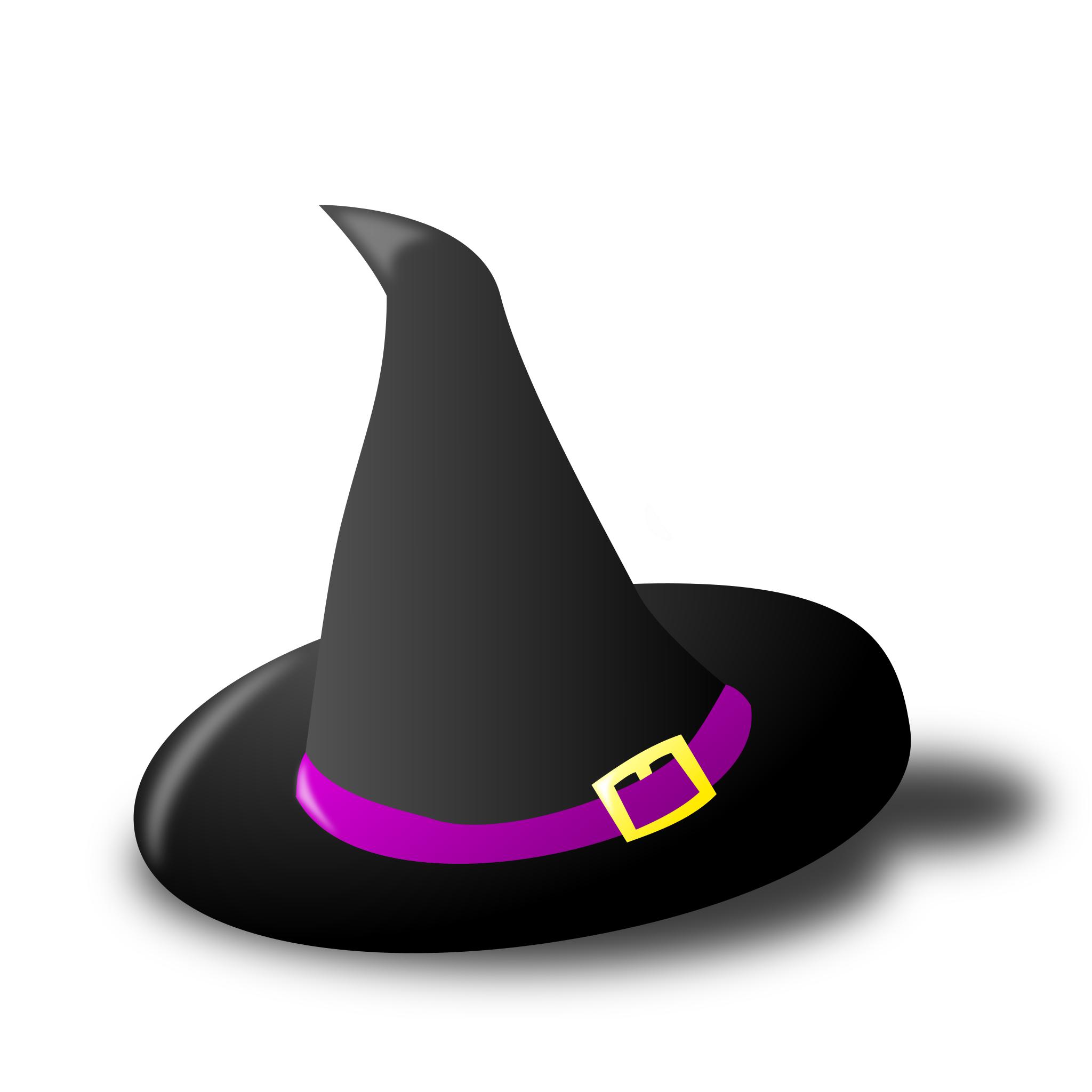 Фиолетовая шляпа ведьмы