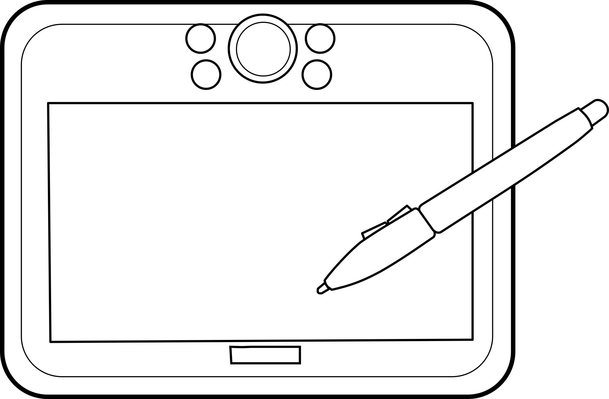 Планшет для раскрашивания и рисования