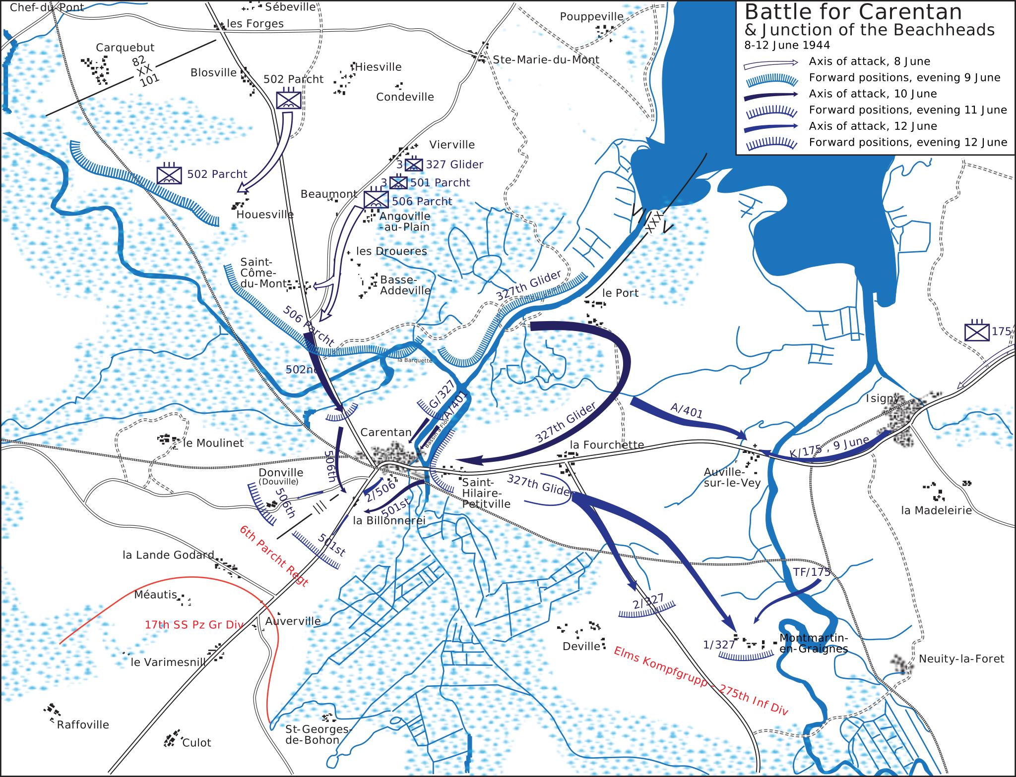 Free Images - Battle For Carentan Map 0