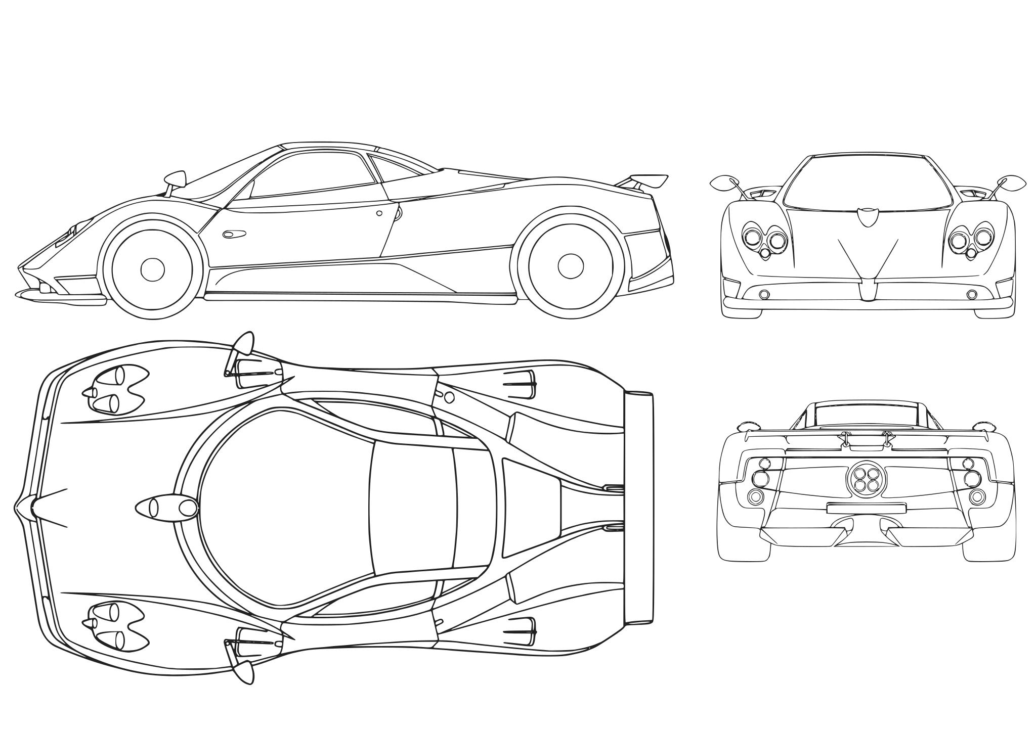 Pagani Zonda r