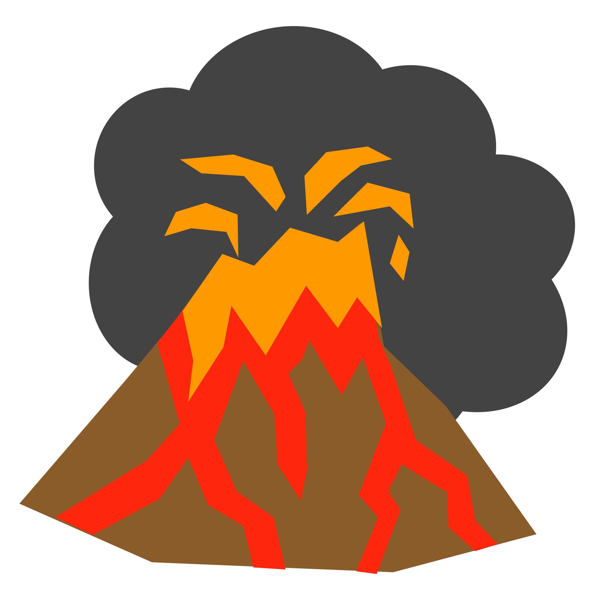 Значок вулкана
