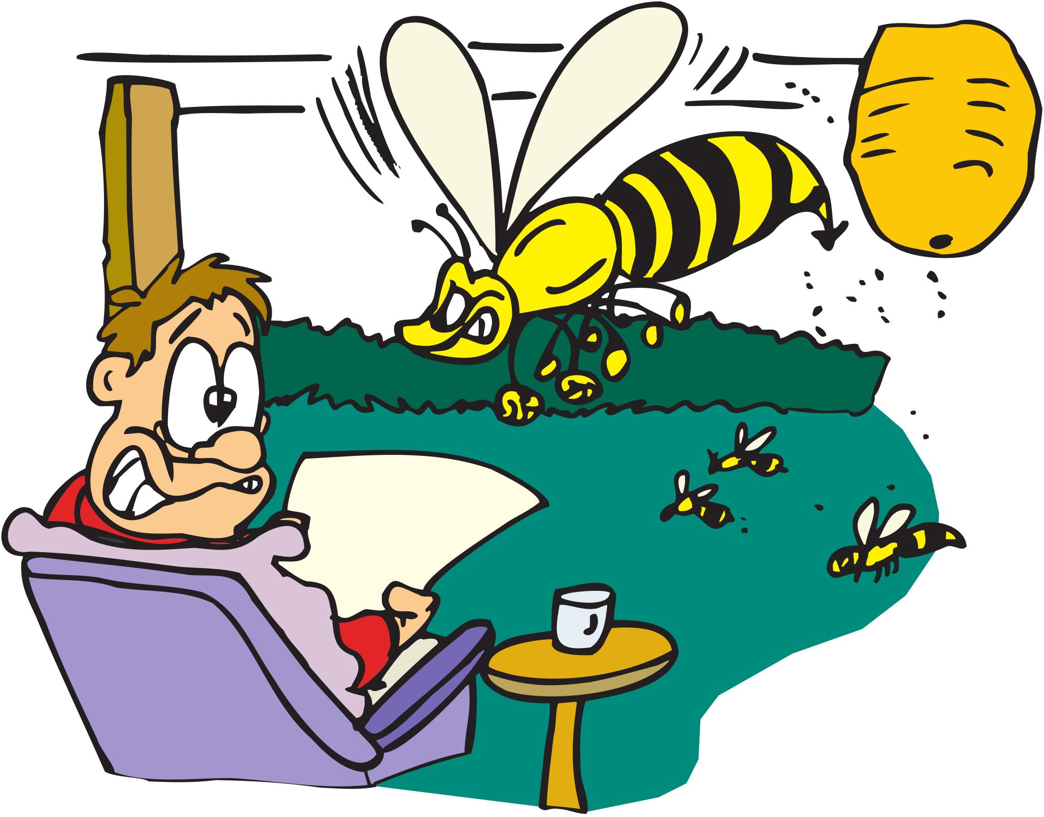 Уставшая пчела