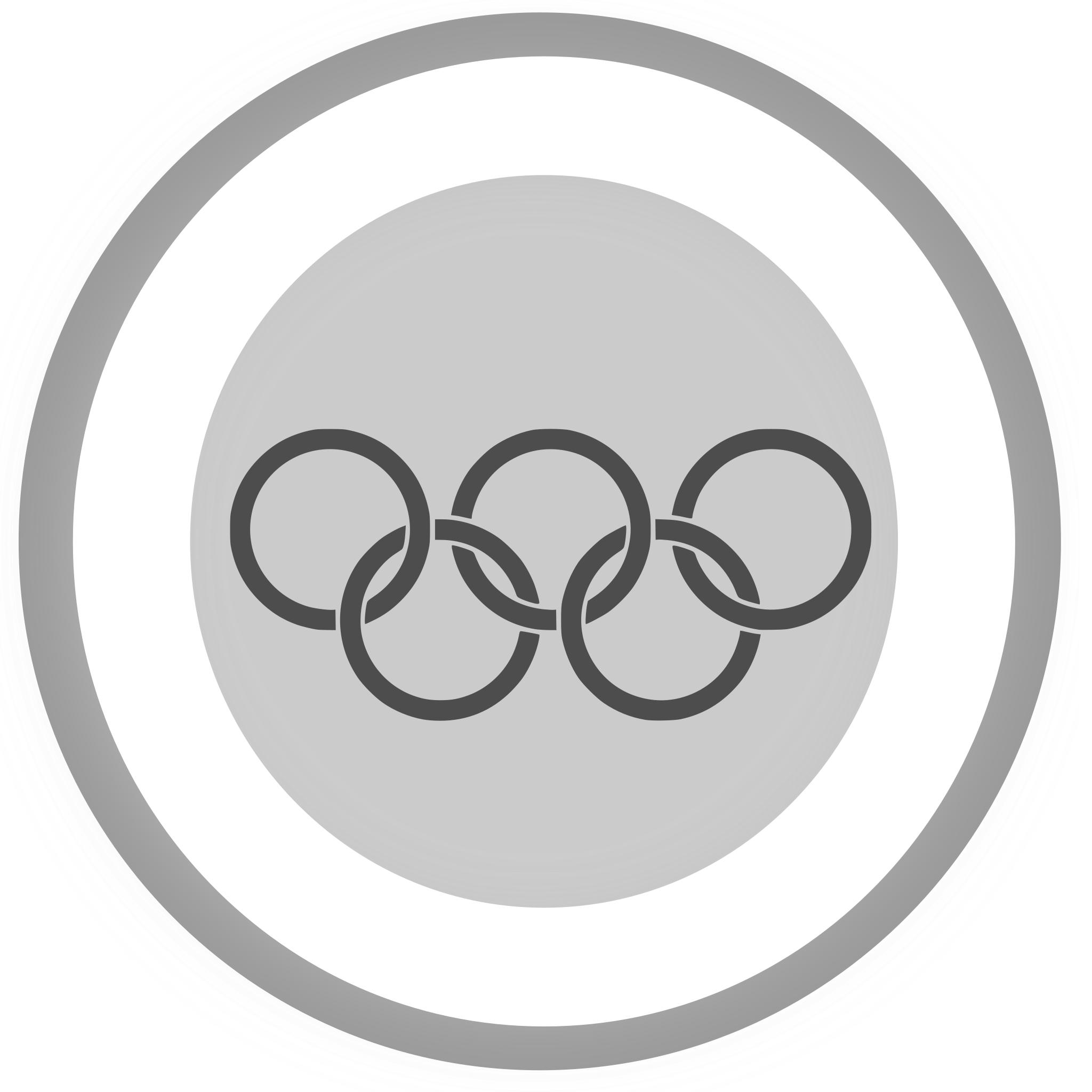 Олимпийская медаль шаблон