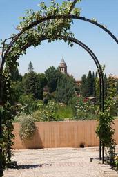 Rose arch Generalife gardens, Granada, Spain.jpg