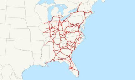 Free Images - csx map svg