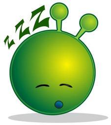 Smiley green alien sleepy.svg
