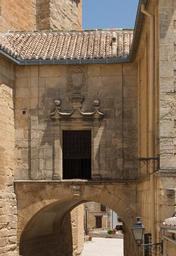 Arch, Iglesia de la Encarnacion, Alhama de Granada, Andalusia, Spain.jpg