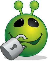 Smiley green alien lipsealed.svg