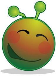 Smiley green alien flustered.svg
